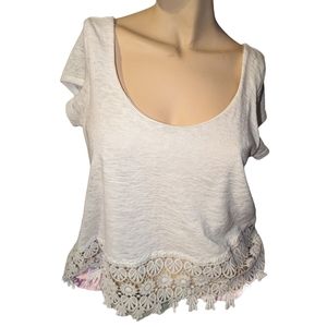 LA Hearts Cropped Top